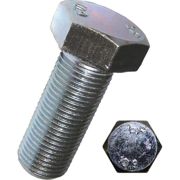 Dresselhaus - Maschinenschraube/Bolzen Sechskantschrauben 0262/002 12x1,5x35 DIN 961 Feingew.10.9 − 100 Stück