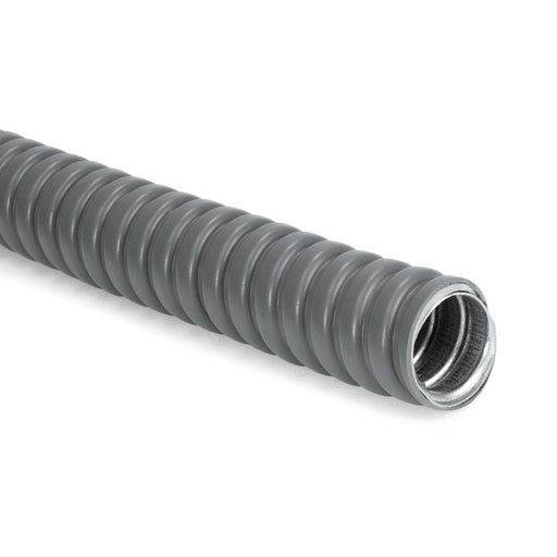 HellermannTyton - Metall-Schutzschlauch HelaGuard Metallschlauch PCS40-GS/PVC-GY (75) − 75 Meter