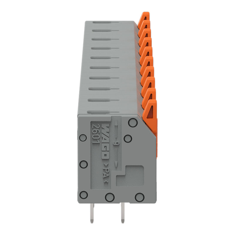 WAGO - Leiterplattenklemme 2601-3510 1,5mm²,gr − 10 Stück