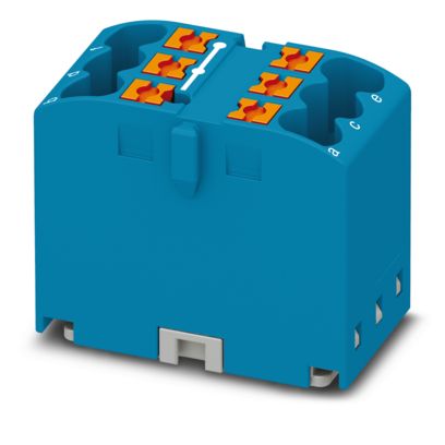 Phoenix Contact - Durchgangs-Reihenklemme Verteilerblock PTFIX 6X2,5 BU-EX − 10 Stück