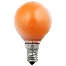 Scharnberger+Hasenbein - Allgebrauchsglühlampe Tropfenform Tropfenlampe 45x75mm 40269 E14 230V 25W orange