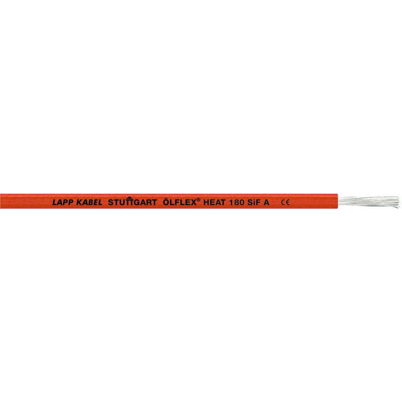 Lapp Kabel&Leitung - Energiekabel >= 1 kV, für feste Verlegung ÖLFLEX HEAT 180 SiF A 1249725/100 1x1,5 GN − 100 Meter