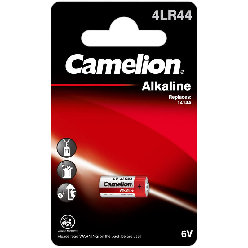 Hückmann - Batterie 6V 4LR44 144877 Bli1 Camelion − 20 Stück