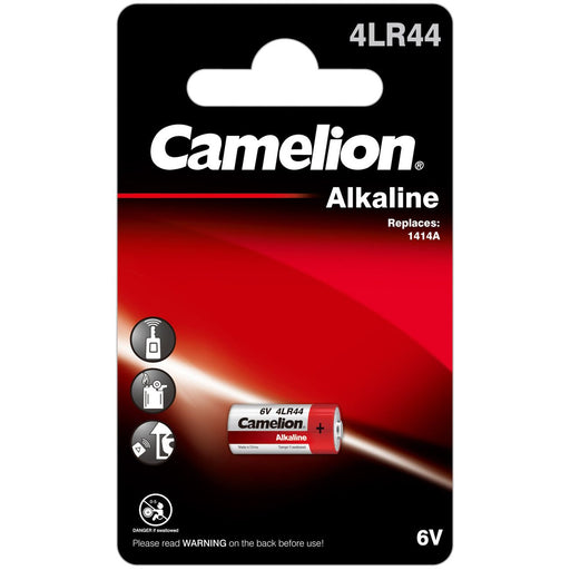 Hückmann - Batterie 6V 4LR44 144877 Bli1 Camelion − 20 Stück