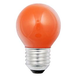 Scharnberger+Hasenbein - Allgebrauchsglühlampe Tropfenform Tropfenlampe 45x69mm 40279 E27 230V 25W orange