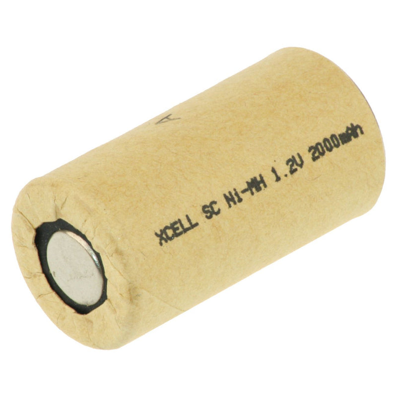 Hückmann - Akku Ni-MH 1,2V Sub-C X2000SCR/PP 2000mAh Ind. XCell