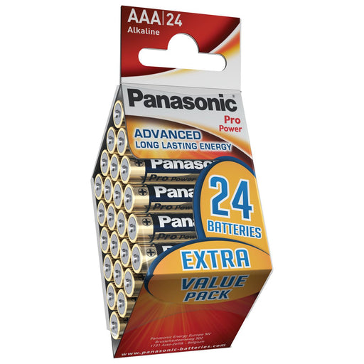 Hückmann - Batterie 1,5V Micro AAA LR03PPG/24PD(VE 24) Bli24 Panasonic