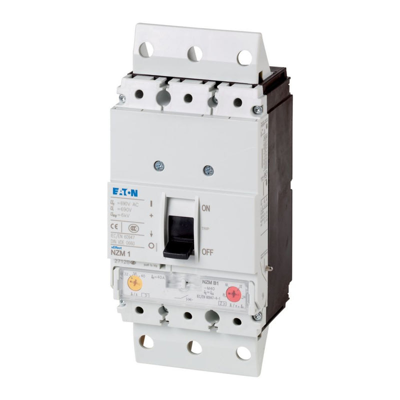 Eaton - Leistungsschalter für Trafo-, Generator- und Anlagenschutz Leistungsschalter 3polig NZMH1-A25-SVE 25A Steckeinsatz