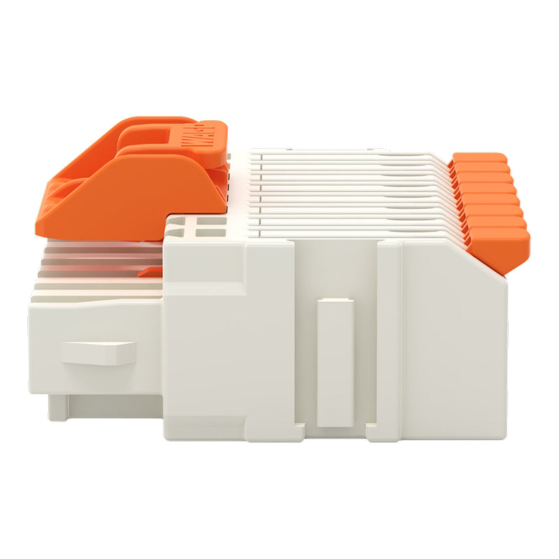 WAGO - Kabelsteckverbinder für Leiterplattensteckverbinder 1-Leiter-Federleiste,Hebel 2734-1108/328-000 PushinCAGECLAMP,lgr − 50 Stück