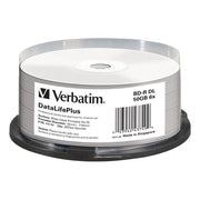 Verbatim - Speichermedium digital BD-R DL 50GB/1-6x 43749 (VE25) Cakebox (25 Disc)