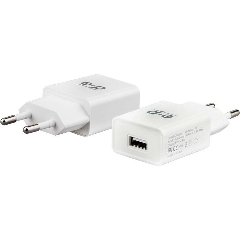 E+P Elektrik - Universal-Ladegerät USB-Ladegerät AC 101 1-fach,2.400mA