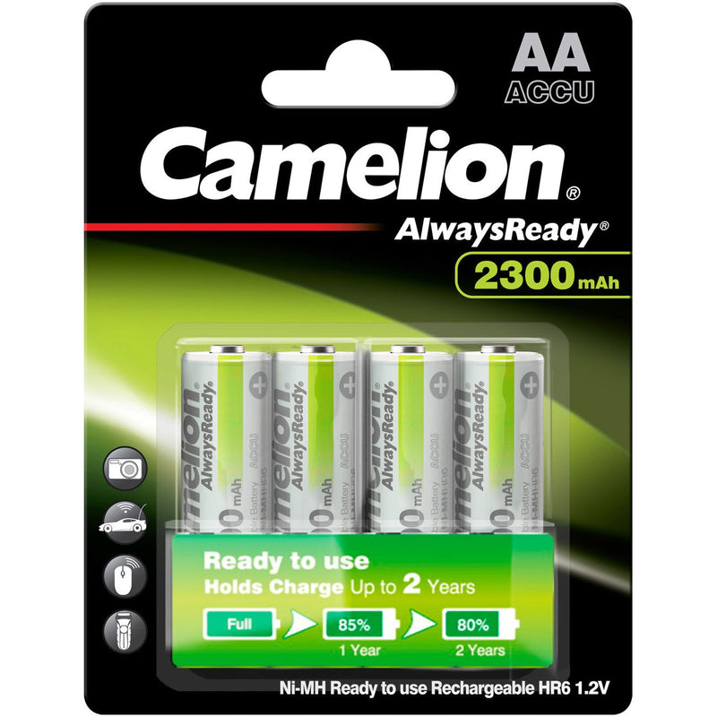 Hückmann - Akku 1,2V Mignon AA 130739(VE 4) 2.300mAh Bli4 Camel