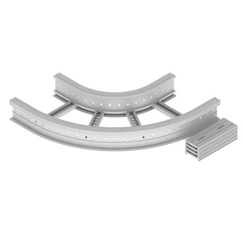 Unex - Bogen für Kabelleiter Flachbogen 90 Grad 67426-04 135x400 R300 U23X
