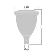Thorn - Straßen - und Platzleuchte LED - Mastaufsatzleuchte VO 12L35 - 7 #96631888 4000K