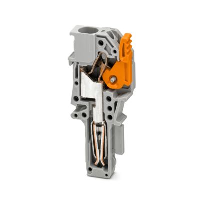 Phoenix Contact - Reihenklemmen-Steckadapter Stecker LP 2,5/ 1-M − 50 Stück