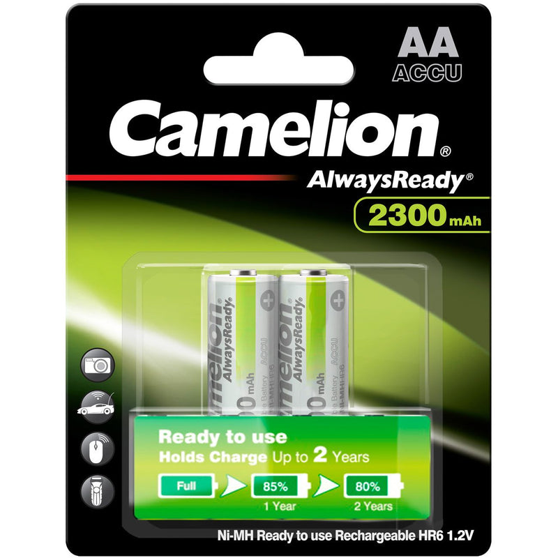 Hückmann - Akku 1,2V Mignon AA 130738(VE 2) 2.300mAh Bli2 Camel