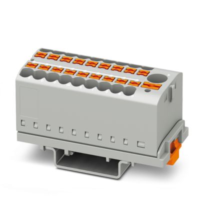 Phoenix Contact - Durchgangs-Reihenklemme Verteilerblock PTFIX 6/18X2#1221444 − 8 Stück