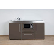 Stengel - Mini-Küche Miniküche Premiumline MPMMM170KSMWIKFreBlS Mokka metallic