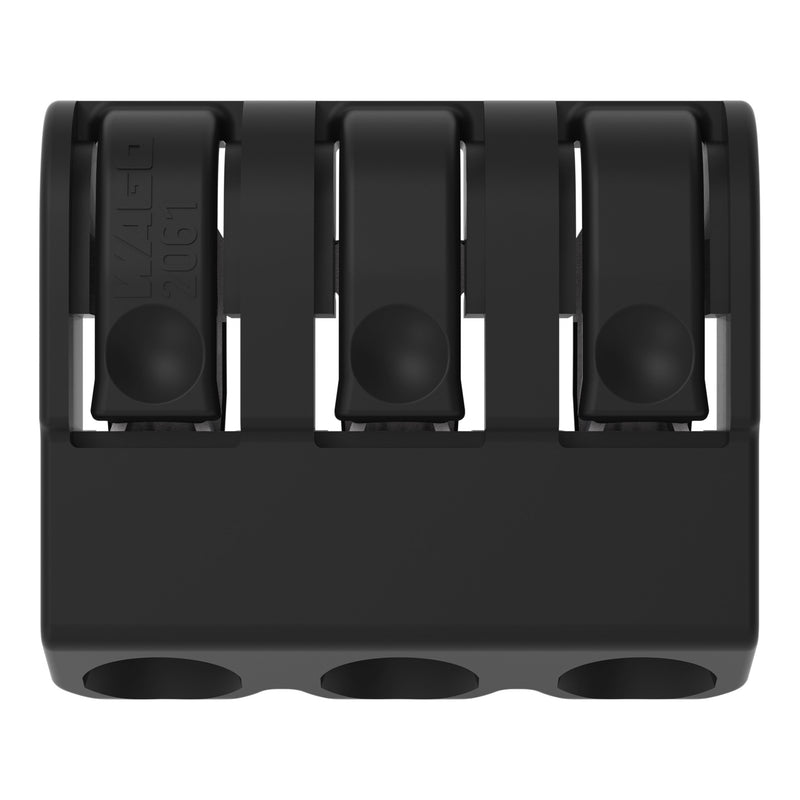 WAGO - Ein- und mehrpolige Klemmenleiste THR-Leiterplattenklemme 2061-1663/998-404 Drücker,1,5mm²,sw − 2880 Stück