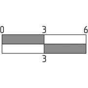 Schmersal - Hilfsschalterblock Tastelement EF303F.1 1S+1Ö