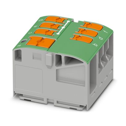 Phoenix Contact - Durchgangs-Reihenklemme Verteilerblock PTVFIX 6/6X2,5 GN − 20 Stück