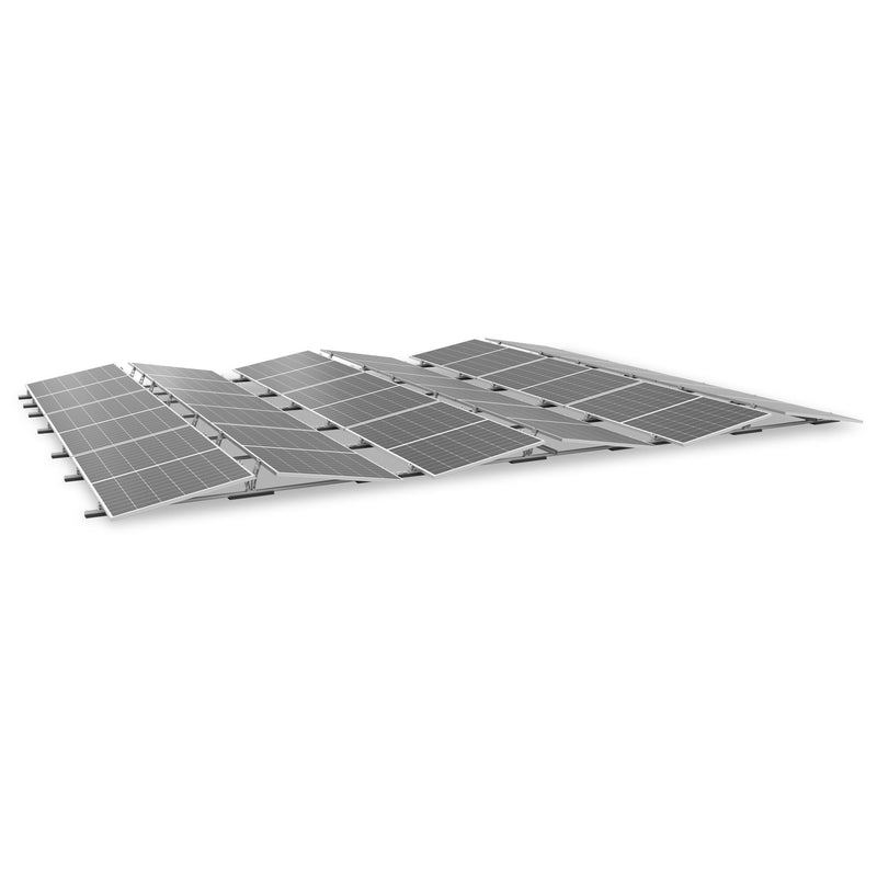 K2 - Photovoltaik-Montagesystem Basisschienenset D-Dome 2004714 6.10 Base Set LS