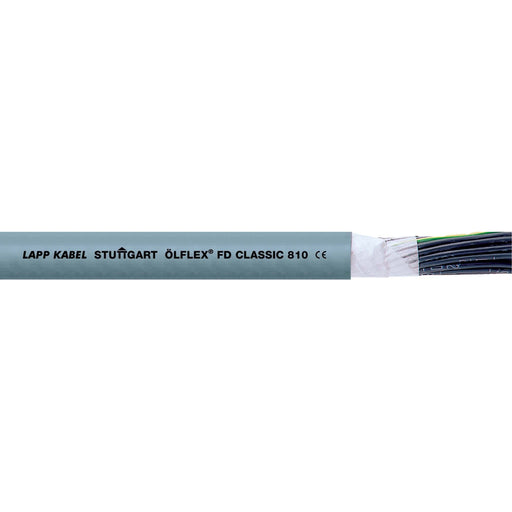 Lapp Kabel&Leitung - Energiekabel < 1 kV, für ortsveränderlichen Einsatz ÖLFLEX CLASSIC FD 810 0026101/500 3G0,5 − 500 Meter
