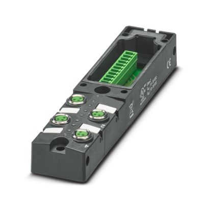 Phoenix Contact - Passiver Sensor-/Aktor-Verteiler (ohne Leitung) Grundgehäuse-Verteilerbox SACB- 4/3-L-#1197599