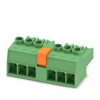 Phoenix Contact - Kabelsteckverbinder für Leiterplattensteckverbinder Leiterplattenstecker PC 6/ 6-STL4-7,62 − 50 Stück