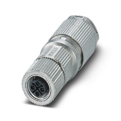 Phoenix Contact - Rundsteckverbinder, feldkonfektionierbar (Industriesteckverbinder) Power-Steckverbinder SACC-M12FSS-#1027469