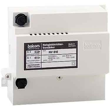 Balcom Electronic - Netzgerät für Türkommunikation Netzgleichrichter NV 810