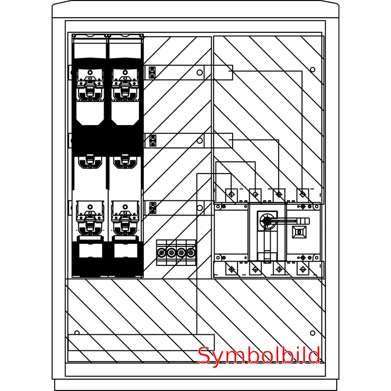 Elsta Mosdorfer - Zähler-Komplettschrank Wandlerschrank Freiluft WS814.N5.T1S31 WS A850-1 N5