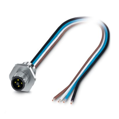 Phoenix Contact - Patchkabel Kupfer Gerätesteckverbinder SACC-E-M12MS#1238904 Vorderwand