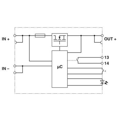 Phoenix Contact - Geräteschutzschalter Geräteschutzschalter PTCB E1 24DC#1388391 elektronisch