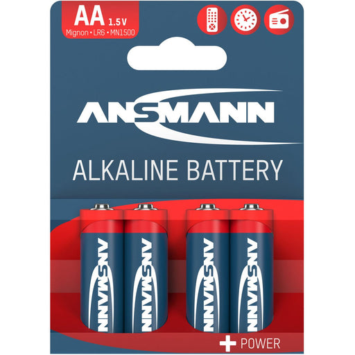 Hückmann - Batterie 1,5V Mignon AA 133252(VE 4) Bli4 Ansmann