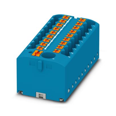 Phoenix Contact - Durchgangs-Reihenklemme Verteilerblock PTFIX 6/18X2,5 BU-EX − 8 Stück