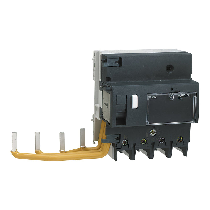 Schneider Electric - Fehlerstromschutzblock Differenzstromblock 19042 4p 125A 300mA