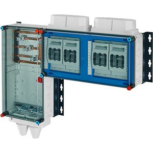 Hensel - Sicherungslasttrennschalter mit Gehäuse Mi-Hauptleitungsverteiler Mi HV 9154 4x3xNH00 125A 5-pol