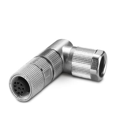 Phoenix Contact - Rundsteckverbinder, feldkonfektionierbar (Industriesteckverbinder) Steckverbinder SACC-M12FR-8CT-CM SH