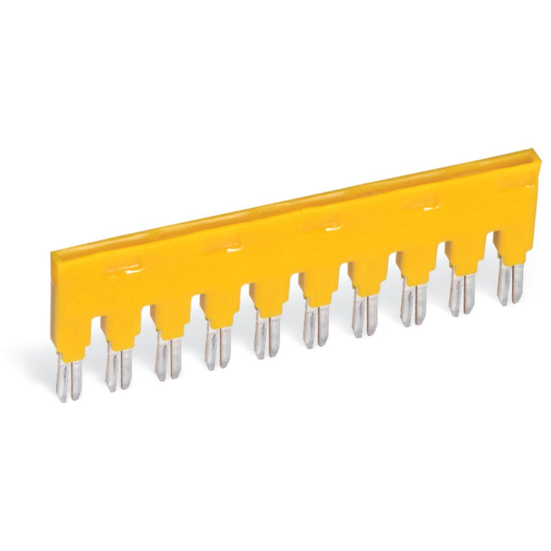 WAGO - Zubehör/Ersatzteile für Schaltrelais Brücker f.Brückungsschacht 859-410/000-029 10-fach,gelb − 25 Stück