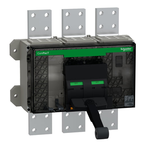 Schneider Electric - Leistungsschalter für Trafo-, Generator- und Anlagenschutz Grundschalter NS3200H C320H3FM 3200A 3P Fest man