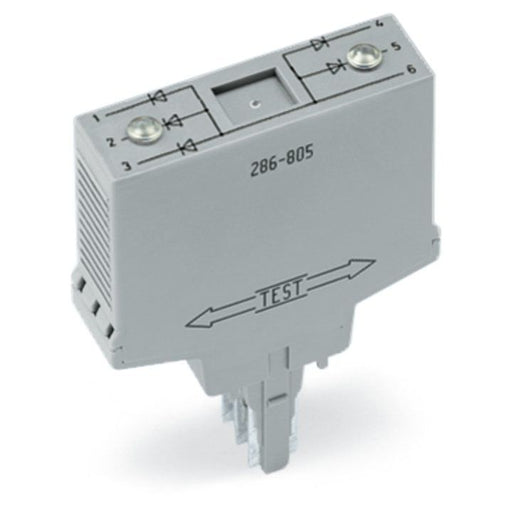 WAGO - Zubehör/Ersatzteile für Befehlsgeräte Bauteilmodul mit Diode 286-805