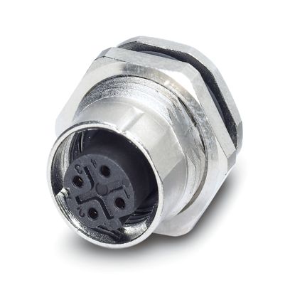 Phoenix Contact - Rundsteckverbinder, feldkonfektionierbar (Industriesteckverbinder) Gerätesteckverbinder SACC-DSI-FSD#1237394 Hinterwand − 20 Stück