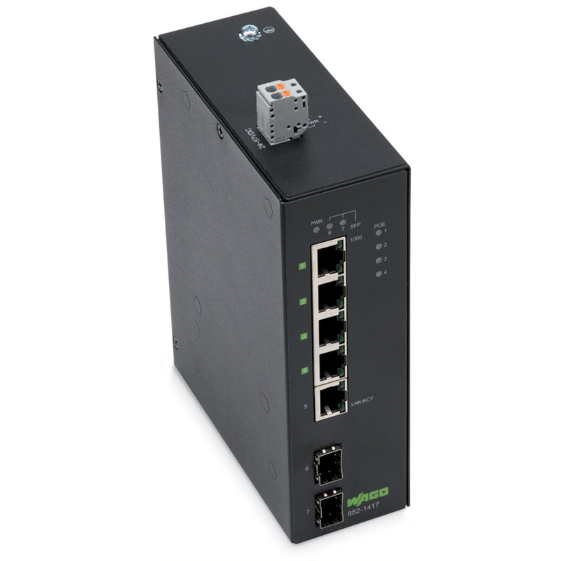 WAGO - Netzwerk Switch Industrial-ECO-Switc 852-1417