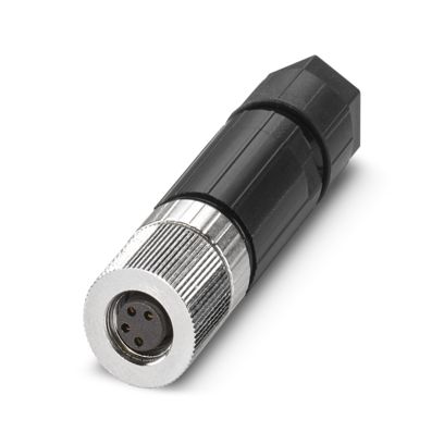 Phoenix Contact - Rundsteckverbinder, feldkonfektionierbar (Industriesteckverbinder) Steckverbinder SACC-M 8FS-4PL-M