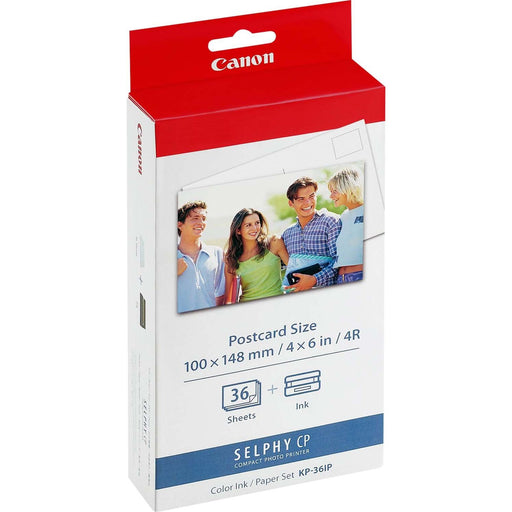 Canon - Verbrauchsmaterial für Telefax/Drucker/MFC Tintenpatronen Value-Pack KP-36IP color inkl.36Bl.Fotopapier