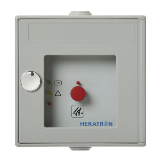 Hekatron Vertriebs - Taster Druckknopftaster DKT 02 ge gelb 24V 2x1 Wechsl