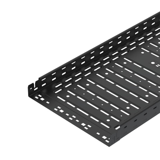 OBO Bettermann - Kabelrinne RKSM Magic RKSM 640 FSK SW mit Schnellverbindun − 3 Meter