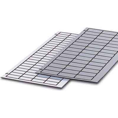 Phoenix Contact - Kennzeichnungsmaterial Kunststoff-Schilderplatte GPE 27X 8 WH/R weiß − 10 Stück