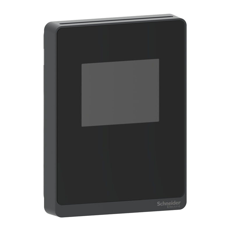 Schneider Electric - Temperaturmessumformer PM2.5, CO2, rF, SLABTCP2 Touch, Analog, Bk